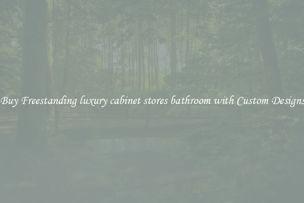 Buy Freestanding luxury cabinet stores bathroom with Custom Designs